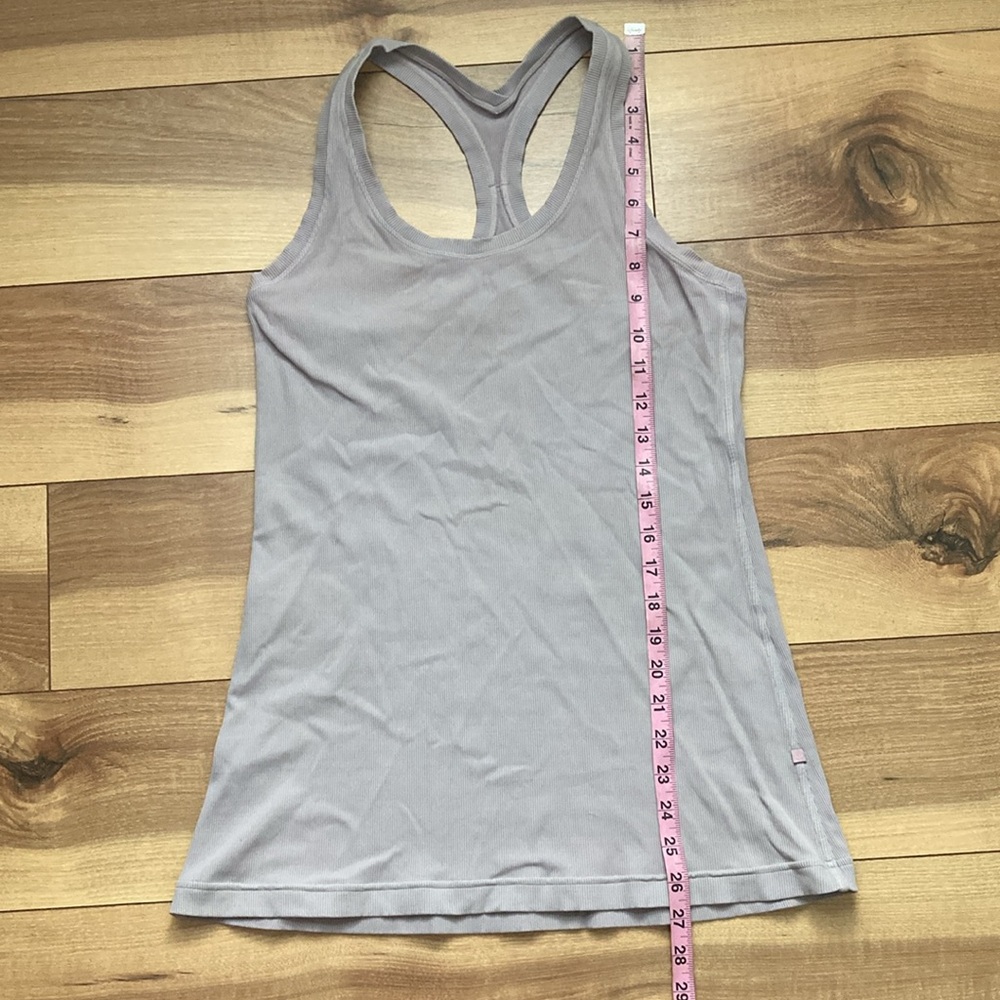 Lululemon Lilac Ribbed Racerback Tank - Picture 4 of 5